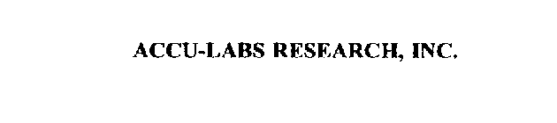 ACCU-LABS, INC.