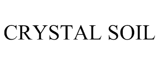 CRYSTAL SOIL