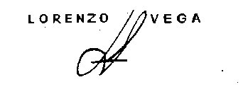 LORENZO VEGA LV