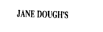 JANE DOUGH'S