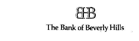 BHB THE BANK OF BEVERLY HILLS