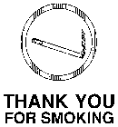 THANK YOU FOR SMOKING