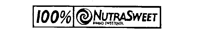 100% NUTRASWEET BRAND SWEETENER