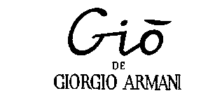 GIO DE GIORGIO ARMANI