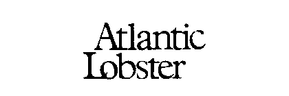 ATLANTIC LOBSTER