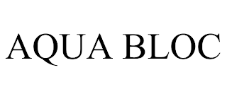 AQUA BLOC