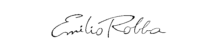 EMILIO ROBBA