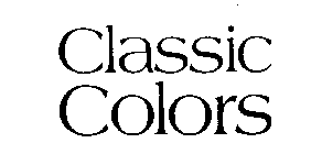 CLASSIC COLORS