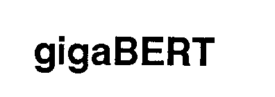 GIGABERT