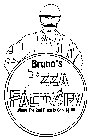 BRUNO'S PIZZA FACTORY WHERE THE 2ND PIZZA IS ONLY $1.00