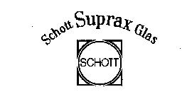 SCHOTT SUPRAX GLAS