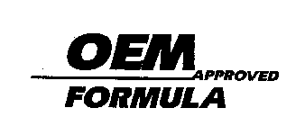 OEM FORMULA APPROVED