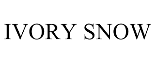 IVORY SNOW
