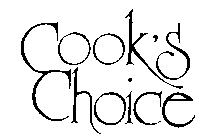 COOK'S CHOICE