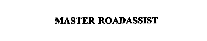 MASTER ROADASSIST
