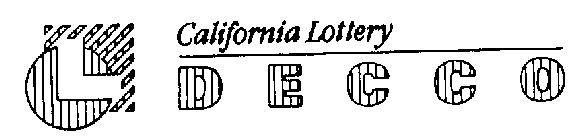 CALIFORNIA LOTTERY DECCO L