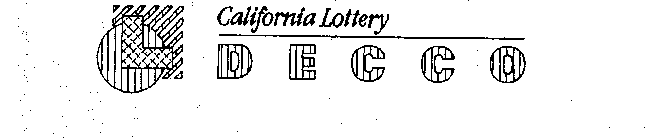 CALIFORNIA LOTTERY L DECCO