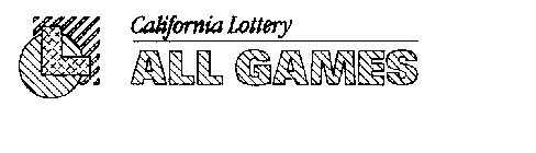 L CALIFORNIA LOTTERY ALL GAMES