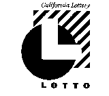 L CALIFORNIA LOTTERY LOTTO