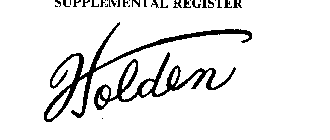 HOLDEN