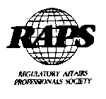 RAPS REGULATORY AFFAIRS PROFESSIONALS SOCIETY