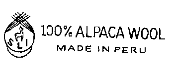 SLI 100% ALPACA WOOL MADE IN PERU