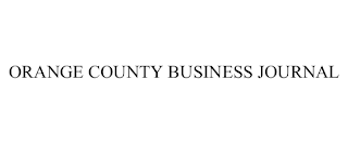 ORANGE COUNTY BUSINESS JOURNAL