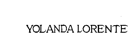YOLANDA LORENTE