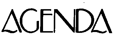 AGENDA