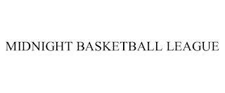 MIDNIGHT BASKETBALL LEAGUE