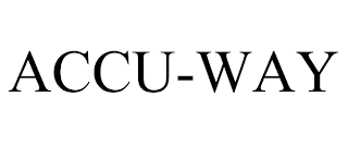 ACCU-WAY