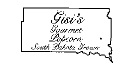 GISI'S GOURMET POPCORN SOUTH DAKOTA GROWN