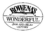 ROWENA'S WONDERFUL JAM AND JELLY FACTORY