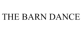 THE BARN DANCE