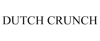 DUTCH CRUNCH