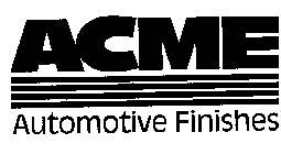 ACME AUTOMOTIVE FINISHES