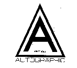 A AUTOGRAPHIC SINCE 1883