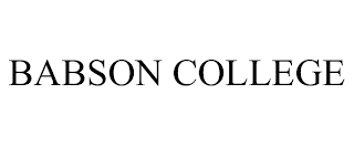 BABSON COLLEGE