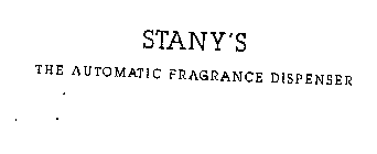 STANY'S THE AUTOMATIC FRAGRANCE DISPENSER