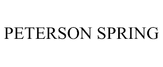 PETERSON SPRING