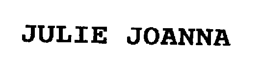 JULIE JOANNA
