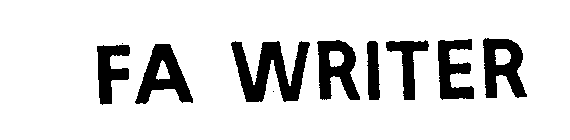 FA WRITER
