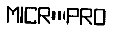 MICR PRO