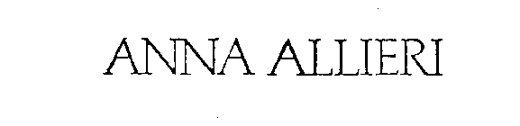 ANNA ALLIERI