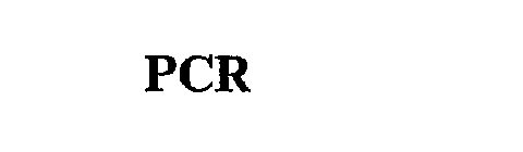 PCR