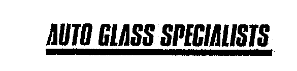 AUTO GLASS SPECIALISTS