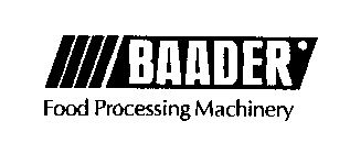 BAADER FOOD PROCESSING MACHINERY