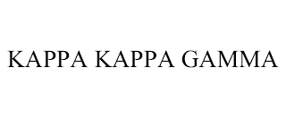 KAPPA KAPPA GAMMA