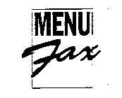 MENU FAX