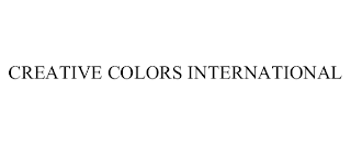 CREATIVE COLORS INTERNATIONAL